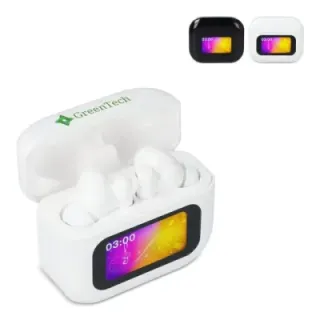 Wireless ANC Earbuds with LCD Touchscreen Control - LT95603 (gadzety reklamowe)